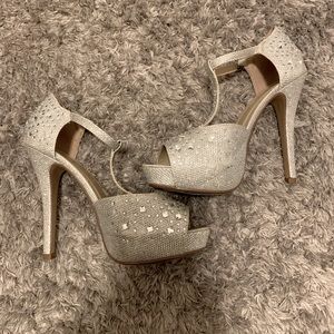 My Delicious rhinestone heels